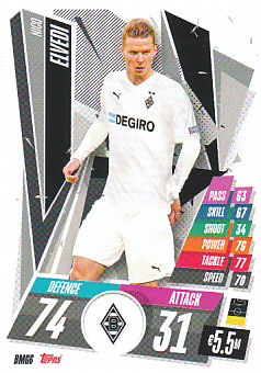 Nico Elvedi Borussia Monchengladbach 2020/21 Topps Match Attax CL #BMG06